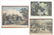 916081: GROUP OF THREE CURRIER & IVES FRAMED PRINTS.