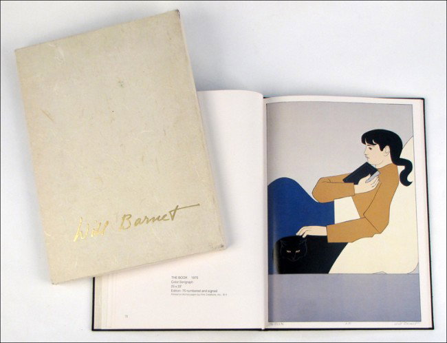 WILL BARNET TWENTY-SEVEN MASTER PRINTS.: WILL BARNET TWENTY-SEVEN MASTER PRINTS. Folio; Harry N. Abrams Inc., NY: 1979; Bearing pencil signature on title page 'Will Barnet'