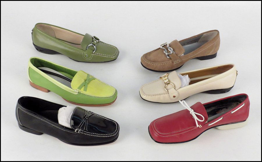 SIX PAIRS OF COLE HAAN SHOES.: SIX PAIRS OF COLE HAAN SHOES. Size 7