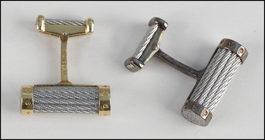 1167055: FRED OF PARIS FORCE 10 PAIR OF CUFFLINKS.