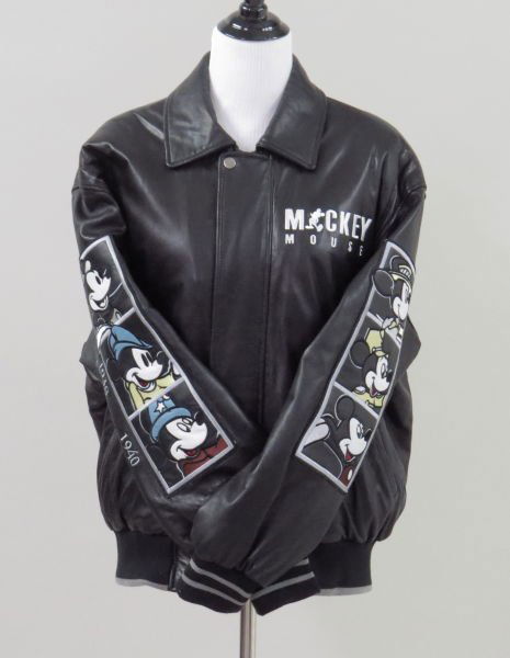 Walt Disney World Mickey Mouse Leather Jacket