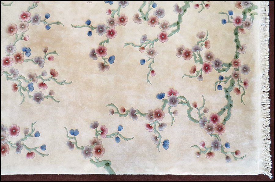 CHINESE SCULPTED CARPET.
