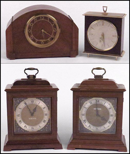 TWO SETH THOMAS MANTLE CLOCKS.