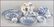 COLLECTION OF BLUE AND WHITE PORCELAIN DECORATIVE ITEMS