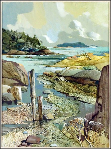 LAURENCE PHILLIP SISSON (AMERICAN, B. 1928): LAURENCE PHILLIP SISSON (AMERICAN, B. 1928) REMEMBRANCE. Oil on panel, signed LR Sight: 23.5" x 17" Frame: 30" x 24"