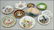 COLLECTION OF DECORATIVE PORCELAIN PLATES.