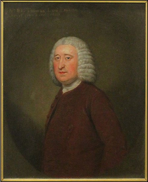 M. MORRIS (CONTINENTAL SCHOOL, 18TH CENTURY) PORTRAIT: M. MORRIS (CONTINENTAL SCHOOL, 18TH CENTURY) PORTRAIT OF THOMAS LORD ERSKINE. Oil on copper. Inscription by artist upper left and en verso. Provenance: "W. Russell Button Inc. Michigan." Framed with a
