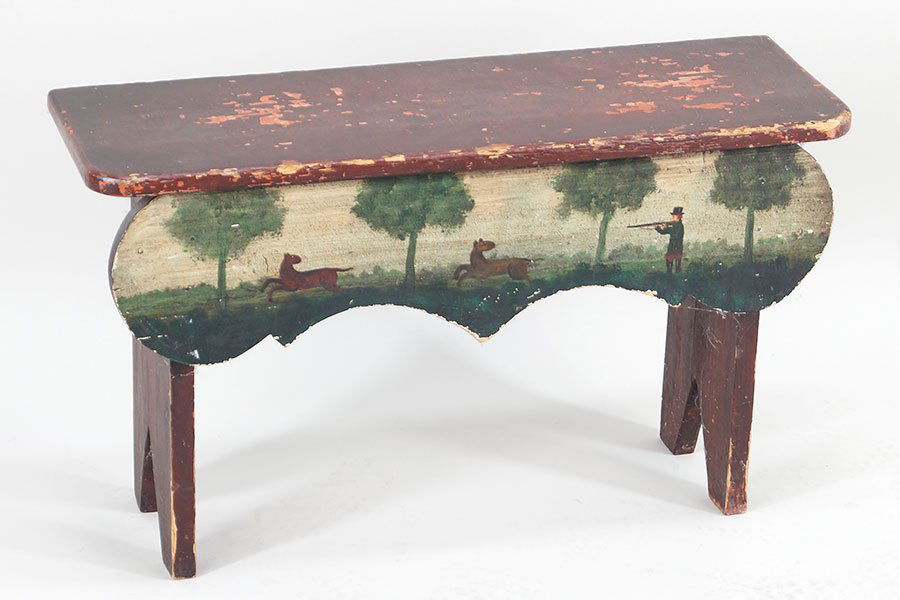 A Small Primitive Bench. (1 of 1)