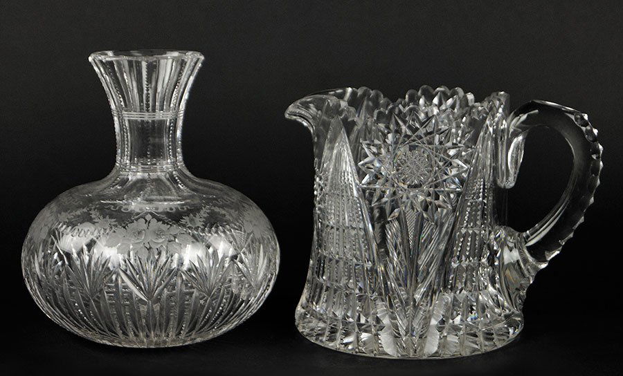 A Libbey Cut Glass Pitcher. (1 of 1)