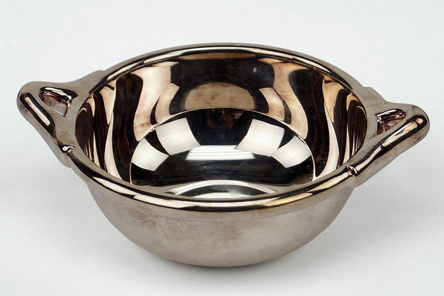 A Tane Mexican Sterling Silver Handled Dish. (1 of 2)