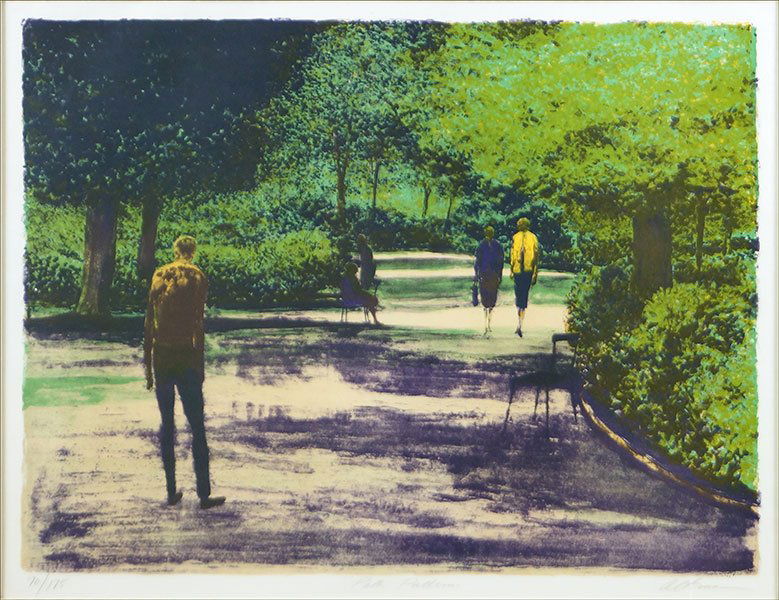 Harold Altman (American, 1924-2003) Park Patterns. (1 of 1)