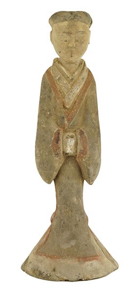 A Han Dynasty Style Figure of a Lady.: A Han Dynasty Style Figure of a Lady. Height: 16"