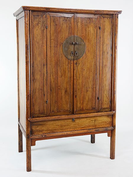 A Chinese Two-Door Dressing Cabinet. (1 of 2)