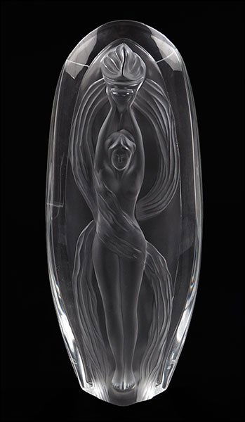 A Marie-Claude Lalique for Lalique Vase. (1 of 1)