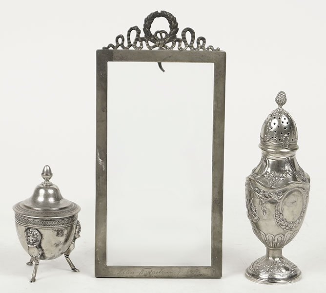 A Group Of Continental Silver Table Articles. (1 of 1)