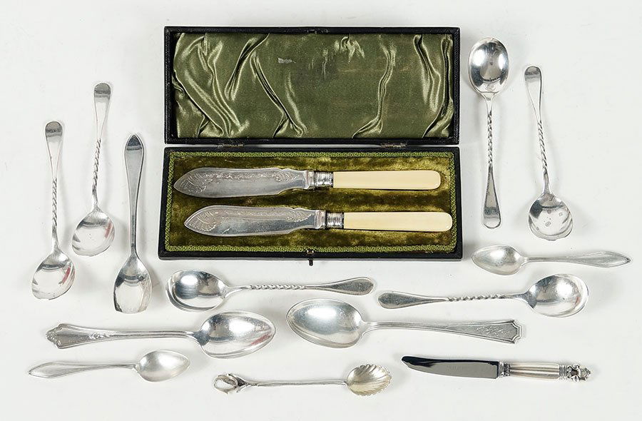 A Georg Jensen Sterling Silver Baby Knife. (1 of 1)