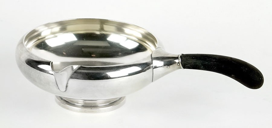 A Danish Sterling Silver Sauce Server. (1 of 1)