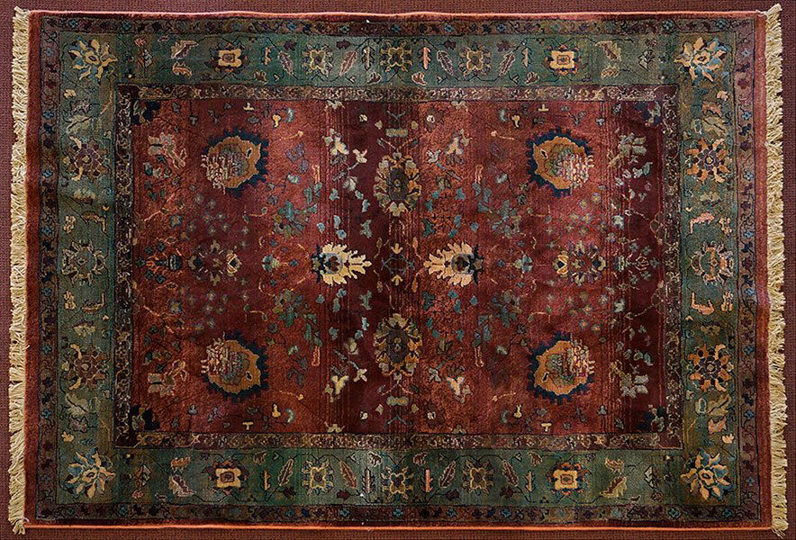 A Kashan Carpet. (1 of 2)