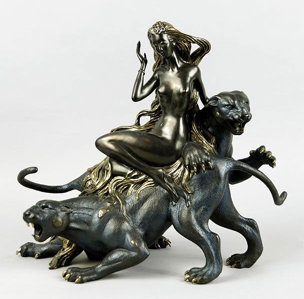 Jiang Tiefeng (20th Century) Mountain Ghost. (1 of 7)