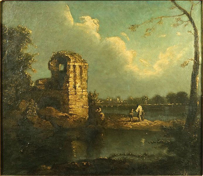 Artist Unknown (British, 18th-19th Century) Ruined (1 of 5)