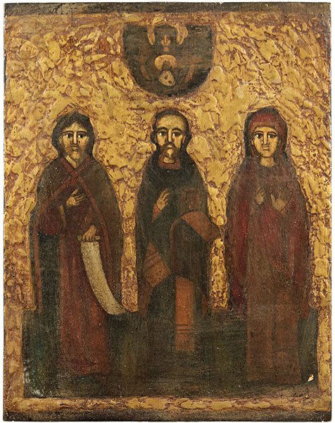 Artist Unknown (Russian, 19th-20th Century) Three (1 of 1)