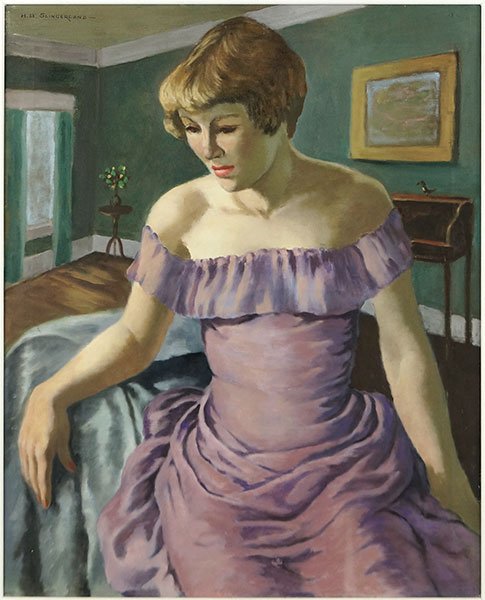 Harold Slingerland (1898-1985) Portrait of a Lady in (1 of 1)