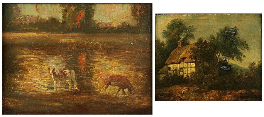 Artist Unknown (British, 19th-20th Century) Two Farm (1 of 5)