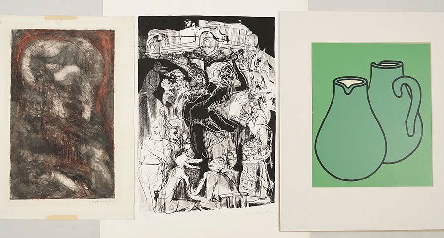 Warrington Colescott (American, B. 1921) To Isadora (1 of 8)