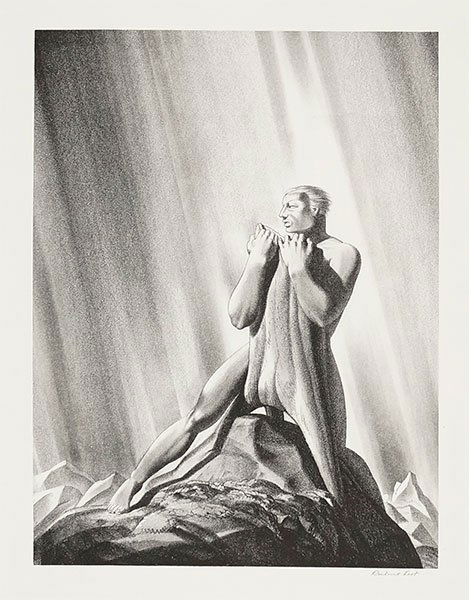 Rockwell Kent (American, 1882-1971) Beowulf: Hero. (1 of 2)