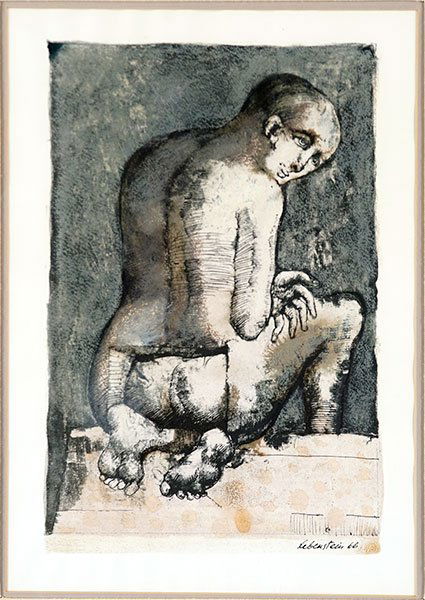 Jan Lebenstein (Polish, 1930-2014) Figure From Behind. (1 of 7)
