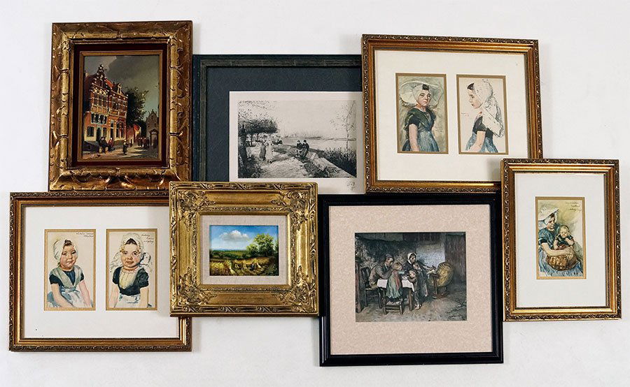 Collection of Framed Items. (1 of 1)