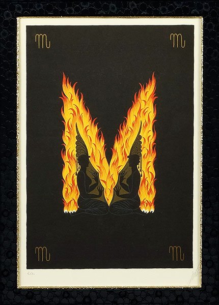 Romain De Tirtoff Erte (1892-1990) The Letter M. (1 of 1)