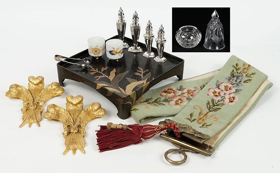 A Needlepoint Bell Pull. (1 of 1)