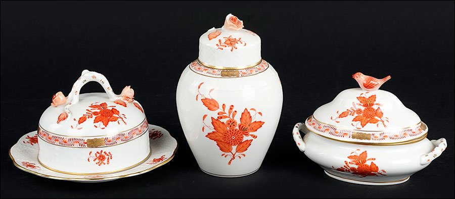 A Collection of Herend Hand Painted Porcelain in the (1 of 1)