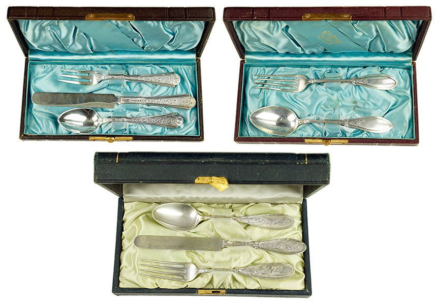 Three Suites of Sterling Silver Flatware. (1 of 4)