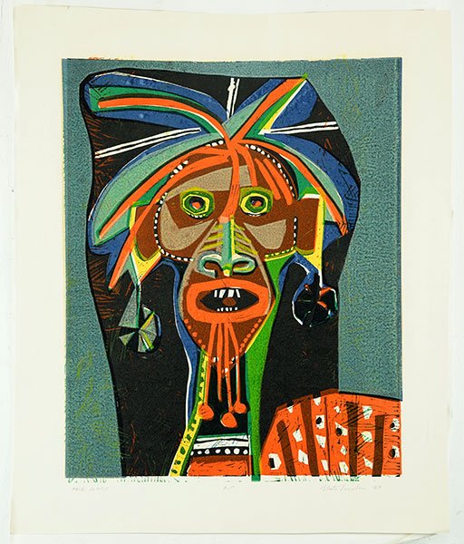 Victor Lasuchin (Russian/American, 1927-2013) The Mask. (1 of 1)