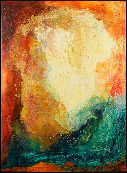 Shan Shan Shang (Chinese, B. 1957) Yellow River (1 of 6)