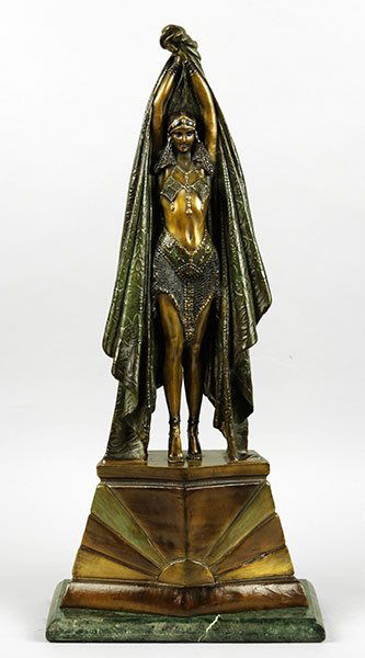 After Demetre Chiparus (Romanian, 1886-1947) Antinea. (1 of 1)