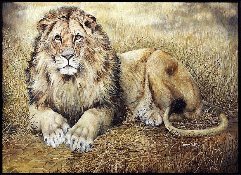 Bonnie Marris (American, B. 1951) The Lion. (1 of 2)