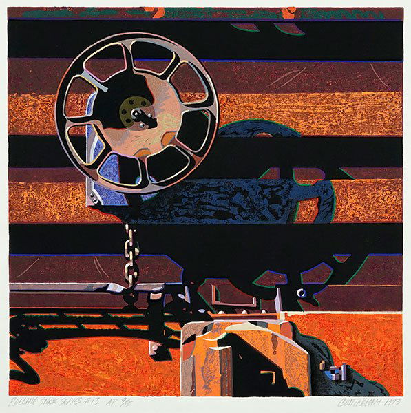 Robert Cottingham (American, B. 1935) Rolling Stock (1 of 1)