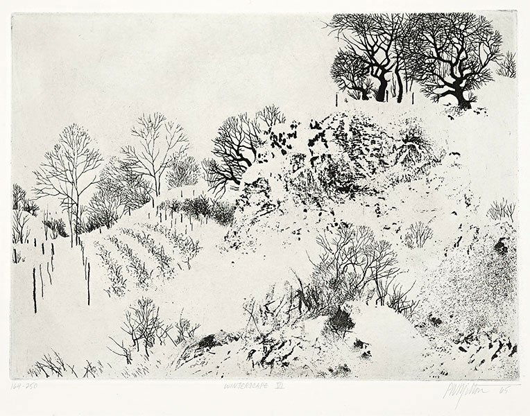 Peter Milton (American, B. 1930) Winterscape VI. (1 of 1)