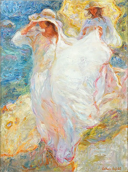 John Beltran Bofill (Spanish, B. 1934) Lady in White. (1 of 2)