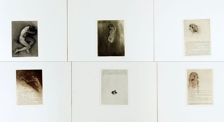 Edouard Chimot (French, 1880-1959) L'Enger.: Edouard Chimot (French, 1880-1959) L'Enger. Nine aquatints. Edition of 355 Each Approximately: 8.5" x 6.25"