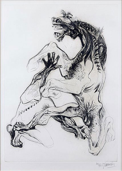 Mauricio Lasansky (Argentinian, 1914-2012) Doma. (1 of 7)