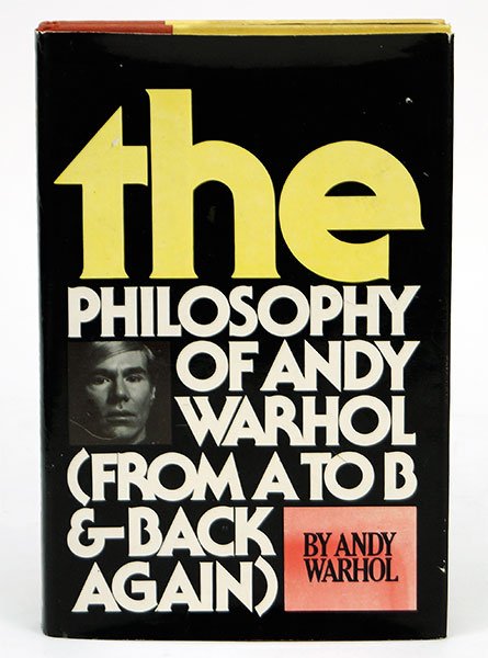 Andy Warhol (American, 1928-1987)  The Philosophy Of (1 of 2)