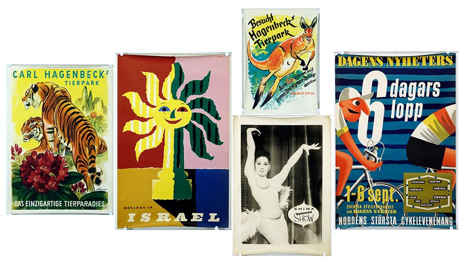 A Collection of Five International Posters. (1 of 6)