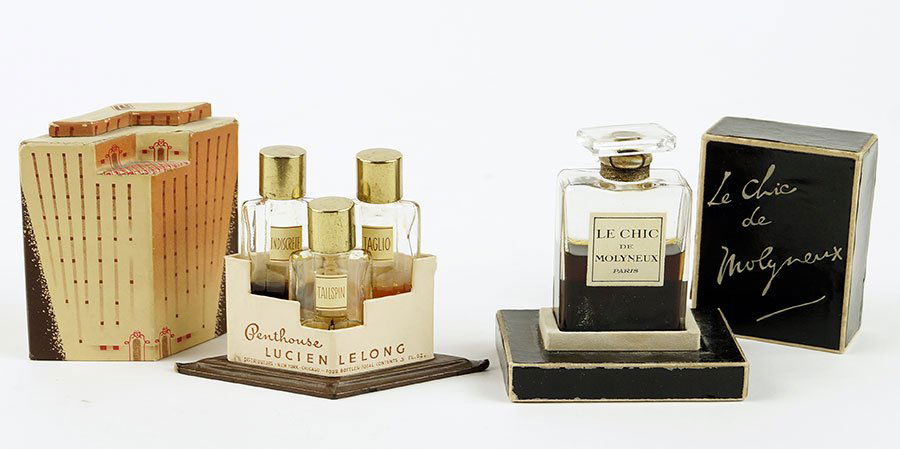 A Pair of 1930's Perfume Bottles. (1 of 1)