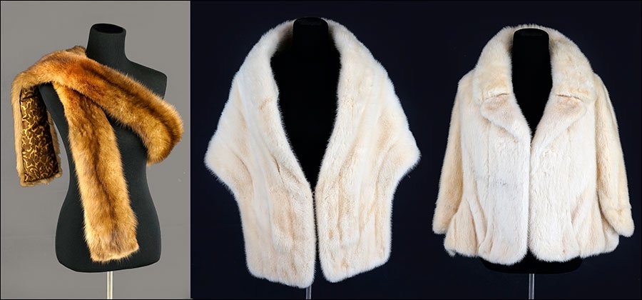 A Pearl Mink Stole. (1 of 1)