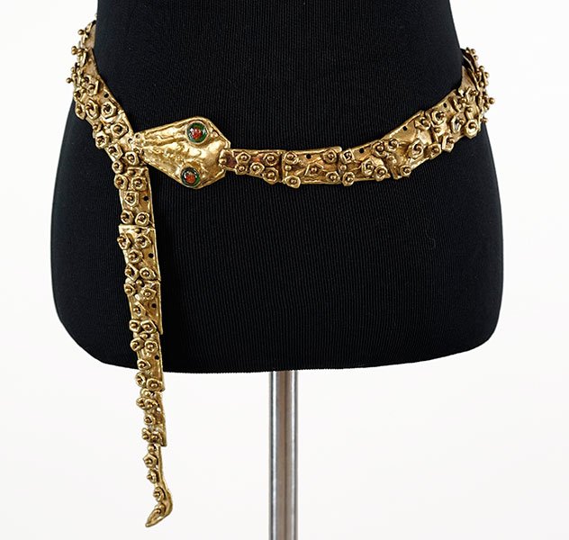 A Pal Kepenyes Mixed Metal Snake Belt. (1 of 1)