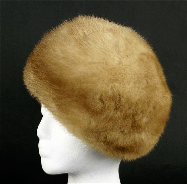 An Autumn Haze Mink Hat. (1 of 1)